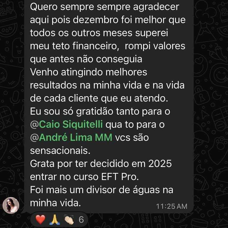 Aluna relata ter superado seu teto financeiro